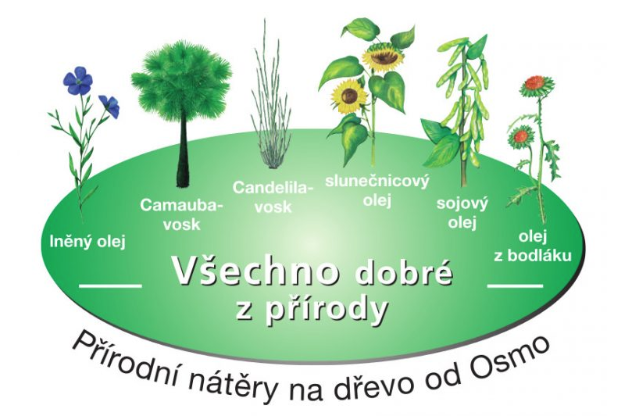 prirodní olej na dřevo osmo 